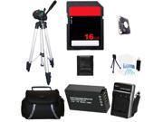 Beginner's Accessories Kit + Tripod + Battery + Charger + 16GB For Nikon S5200