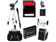 Advanced Accessories Kit + Battery + Charger + Tripod + 32GBFor Nikon S9600
