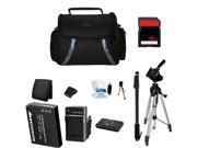 Starter accessories Bundle kit + Battery + 32GB + Charger + Case for Nikon AW110