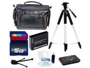 Intermediate Digital Camera Accessories Kit + Battery + 16GB for Nikon AW110