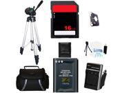 Beginner's Accessories Kit + Tripod + Battery + Charger + 16GB For Nikon P600