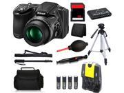 Nikon COOLPIX L830 16 MP Camera + 16 GB All You Need Accessory Bundle Kit