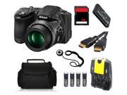 Nikon COOLPIX L830 16 MP Camera + 16 GB Basic Photography Accessory Kit