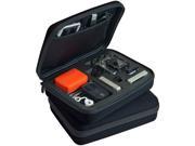 Premium Custom Case - Medium Size (Black) for GoPro Hero 1, 2, 3 Camcorders