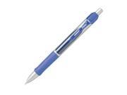 Zebra Orbitz Roller Ball Retractable Gel Pen Blue Ink Medium Point 0.7 mm Dozen DZ ZEB41020