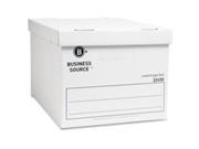 Storage Boxes Ltr Legal 400 lb 12 x15 x10 12 CT White