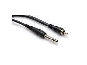 HOSA RCA 1 4 PHONE 3 ft. Molded Cable