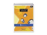 Five Star 06182 Wirebound Notebook College Rule Letter 100 Sheets Pad