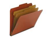 Classification Folders 2 Exp. Letter 2 Div 10 BX Red