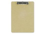 Low profile Clipboard 1 Paper Capacity 9 x12 1 2 Brown