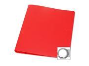 Samsill Corporation SAM10303 3 Ring Binder 28 Gauge Poly 1in. Capacity 11in.x8 .50in. Red