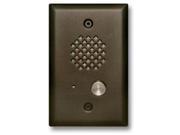 Viking E 40BN EWP Oil Rubbed Bronze Entry Phone with Automatic Disconnect and Blue LED Flush Mounts in Single Gang