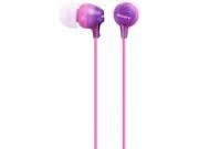 Sony Mdrex15lp v Ex15lp In ear Headphone violet