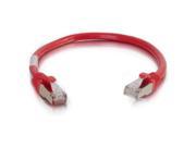 Cables to Go 00854 15ft Cat6 Snagless Shielded Net Work Patch Cable Red