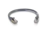 C2G 14FT CAT6 SNAGLESS SHIELDED STP NETWORK PATCH CABLE GRAY
