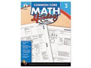Carson Dellosa Publishing Common Core 4 Today Workbook Math Grade 3 96 pages