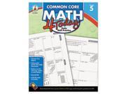 Carson Dellosa Publishing Common Core 4 Today Workbook Math Grade 5 96 pages