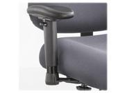 Height Width Adjustable T Pad Arms for Optimus Big Tall Chairs Black 1 Pair