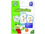 The Board Dudes LeapFrog LeapFrog Flash Cards Subtraction 4 3 4 x 6 80 Cards