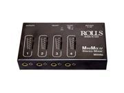 Rolls MX44S Mini Mix IV Mini 4 Channel Audio Mixer