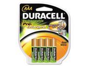 Duracell Coppertop NiMH Pre Charged Rechargeable Battery AAA 4 Pack