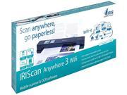IRIScan Anywhere 3 Wifi 458129 up to 1200 dpi USB Mobile Specialized Scanner