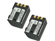 PRO SERIES Equivalent CANON BP-2L14 / NB-2LH High Capacity Li Ion Battery 2-Pack for Canon Camcorders