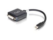 C2G 8in Mini DisplayPort Male to HDMI Female Adapter Converter White