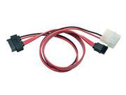 Tripp Lite P948 12I 12 Slimline SATA to SATA LP4 Power Cable Adapter
