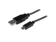 StarTech.com 3m Long Mobile Charge Sync USB to Slim Micro USB Cable for Smartphones and Tablets 24 30 AWG
