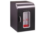 Mind Reader REF01 BLK Black Cube Mini Coffee Station Refrigerator