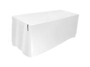 Ultimate Support Systems USDJ 8TCW 8ft Foot Table Cover White