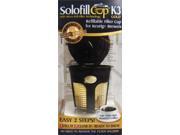 SOLOFILL K3 GOLD CUP 24K Plated Refillable Filter Cup For Keurig