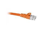 ClearLinks 03FT Cat. 5E 350HMZ Orange Molded Snagless Patch Cable