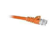 ClearLinks 05FT Cat. 5E 350HMZ Orange Molded Snagless Patch Cable