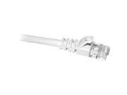 ClearLinks 25FT Cat. 5E 350HMZ White Molded Snagless Patch Cable