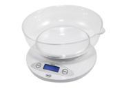 American Weigh Scales Bowl Kitchen Scale White
