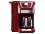 Black Decker CM5000RD Red 12 Cup Mill Brew Coffeemaker