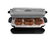 George Foreman 5 serving Multiplate Evolve Grill GRP4842P Silver