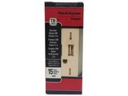 Legrand TM826USBICC6 USB Charger with Duplex Decorator Tamper Resistant Receptacle Ivory
