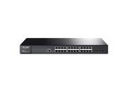 TP Link T2600G 28TS JetStream 24 Port Gigabit L2 Managed Switch with 4 SFP Slots