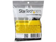 StarTech.com M6 x 12mm Screws 50 Pack Black M6 Mounting Screws for Server Rack Cabinet Mounting Screw 0.47 Steel Black 1 Pack