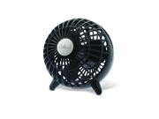 Chillout Usb ac Adapter Personal Fan Black 6 diameter 1 Speed