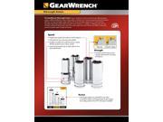 Gearwrench 80124S Mid Length SAE Socket 9 16
