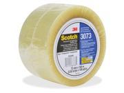 Scotch 307372X100CL Recycled Corrugate Tape 3073 2.83 Width x 109.36 yd Length 3 Core