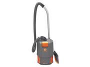 Hushtone Backpack Vacuum Cleaner 11.7 Lb. Gray orange