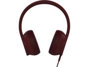 Plugged Bordeaux Rose PCRWN16BR Crown Series Headphones With Microphone Bordeaux Rose