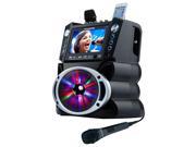 KARAOKE USA GF842 DVD CD G MP3 G Bluetooth R Karaoke System with 7 TFT Color Screen LED Sync Lights