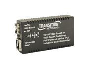 Transition Networks Hardened Mini PD 10 100 1000 Bridging Media Converter