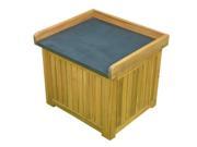 Cubi Wooden Storage w Seat